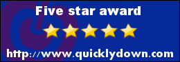 QuicklyDown 5 Stars Award