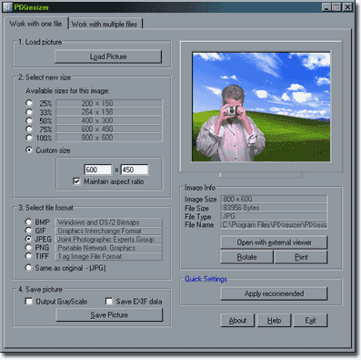 image resize software windows 7